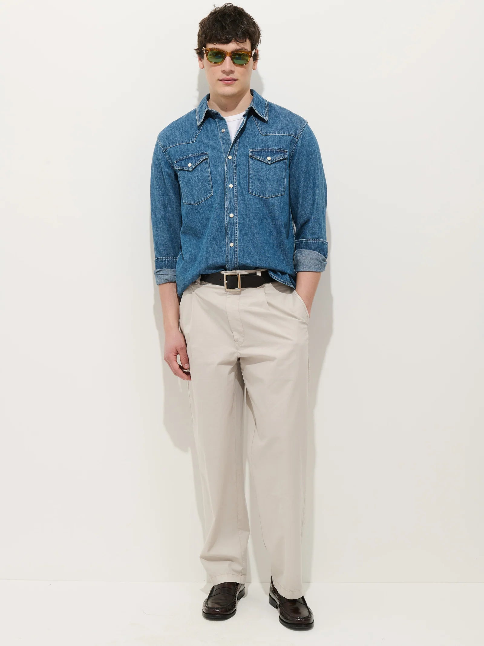 Pant In Lightweight Cotton