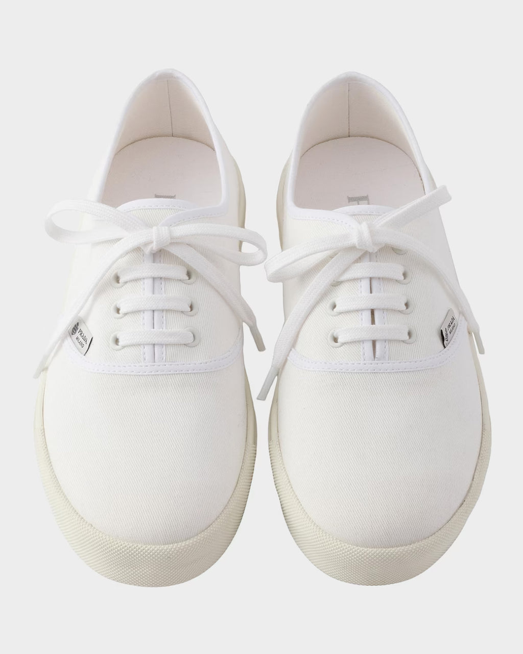 Drill Fabric Low-Top Sneakers